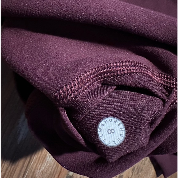 Lululemon Align Cropped 19” Pant in Dark Adobe Size 8 - Picture 6 of 8